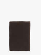 Portefeuille Oil Cuir Etrier Marron oil EOIL271