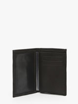 Portefeuille Porte-monnaie Oil Cuir Etrier Noir oil EOIL027-vue-porte
