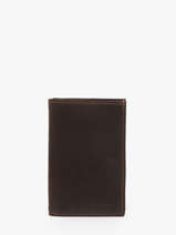 Portefeuille Porte-monnaie Oil Cuir Etrier Marron oil EOIL027
