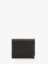 Porte-monnaie Oil Cuir Etrier Noir oil EOIL097