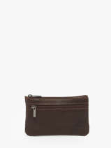 Porte-monnaie Oil Cuir Etrier Marron oil EOIL612