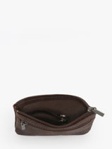Porte-monnaie Oil Cuir Etrier Marron oil EOIL612-vue-porte