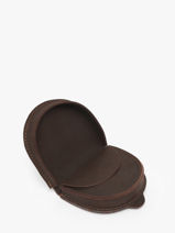 Porte-monnaie Oil Cuir Etrier Marron oil EOIL044-vue-porte