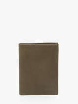 Portefeuille Oil Cuir Etrier Vert oil EOIL140