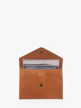 Porte-papiers Oil Cuir Etrier Marron oil EOIL054-vue-porte