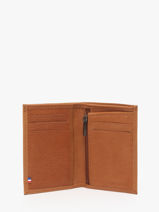 Portefeuille Porte-monnaie Oil Cuir Etrier Marron oil EOIL5007-vue-porte