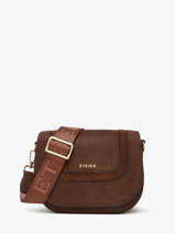 Sac Bandoulire Lasso Etrier Marron lasso ELAS152S