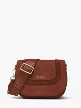 Sac Bandoulire Lasso Etrier Marron lasso ELAS152S
