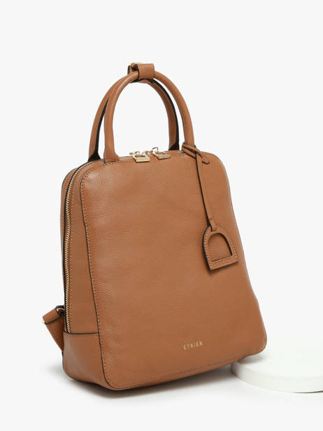 Sac à Dos Tradition Cuir Etrier Marron tradition ETRAB37S vue secondaire 2